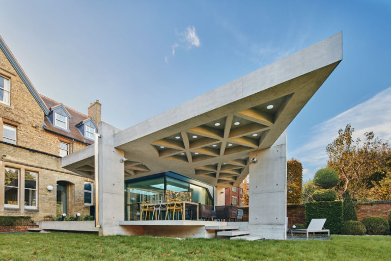 Adrian James Architects — Gazebo ConcretoA freestanding canopy sculpted in concrete See More...
