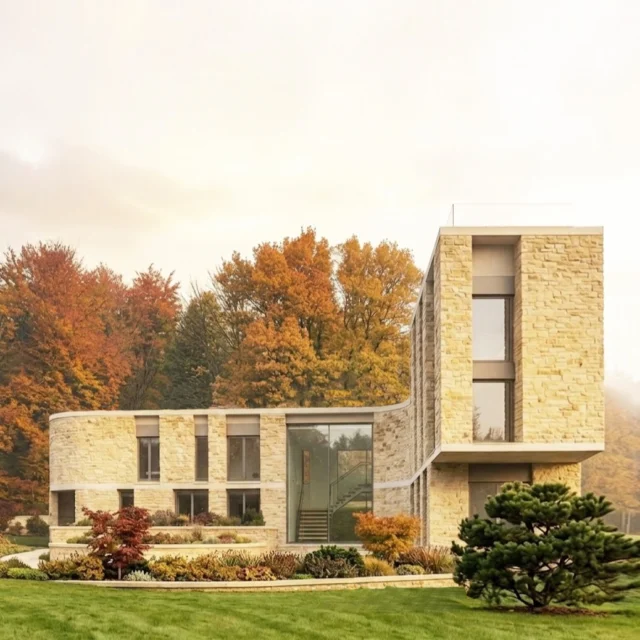 This is the alternative preliminary design for our new country house commission in Bedfordshire.
An organic serpentine form which rears up out of the hillside to terminate in a slender cantilevered tower commanding the valley below.
As ever, a habitable power station with the roof covered in PV panels. Plus walls clad in the local stone which will help achieve the net zero goal.

#newcountryhouse #organicdesign #solar #sustainable #netzero #stone #architectinoxford