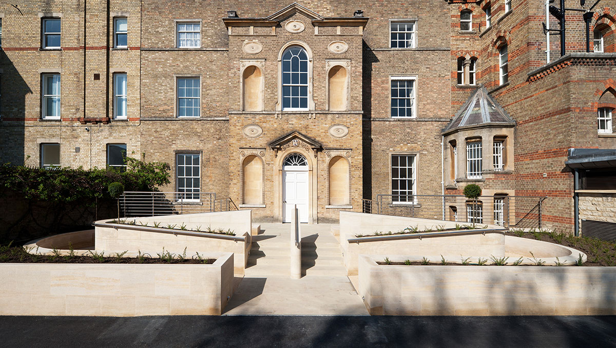 St Hilda’s Entrance Project - Adrian James Architects, Oxford